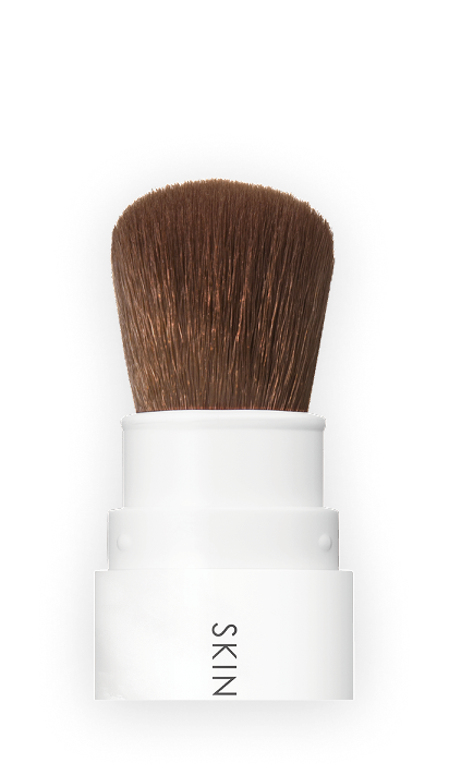 ラウンドカットのブラシ